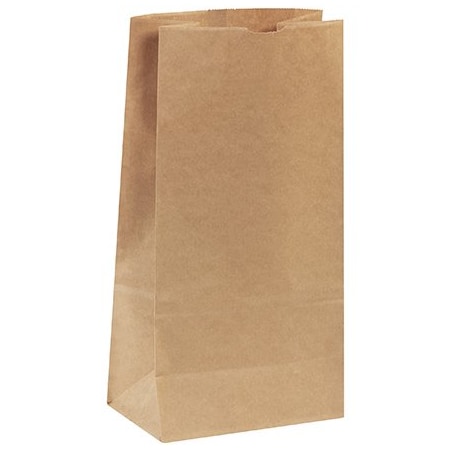 Bsc Preferred 8 1/4 x 5 5/16 x 16 1/8'' Kraft Hardware Bags, 400PK BUY00015469